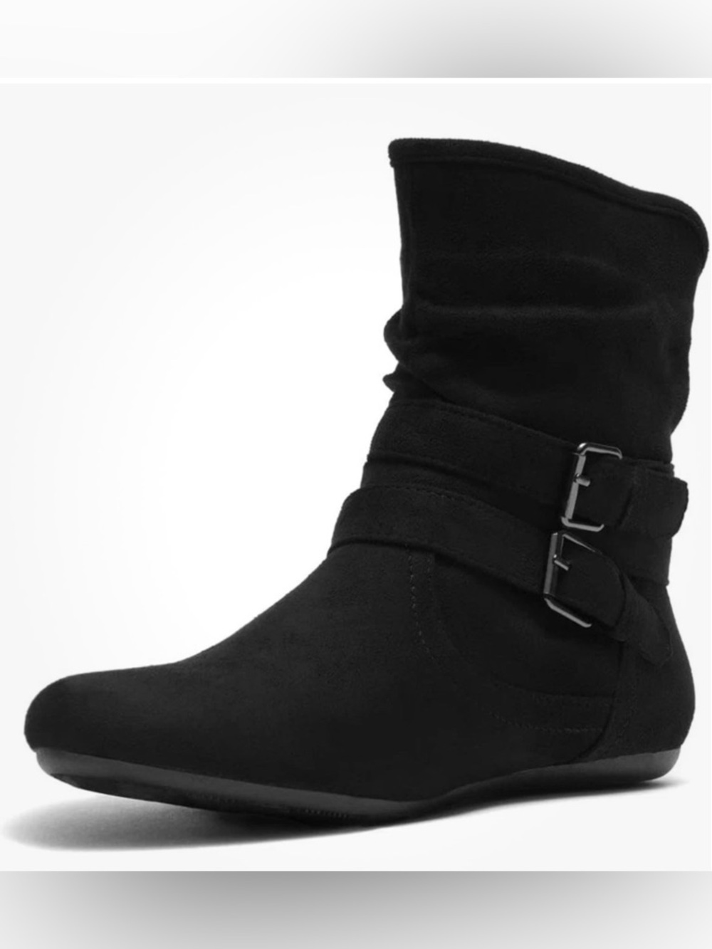 HERSTYLE LINDELL BLACK ANKLE BOOTS WOMENS 10